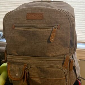 Grey Backpack Pump Bag built in cooler